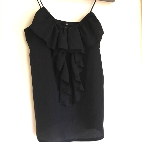 H&M ruffle camisole. Size 4 - Picture 1 of 5